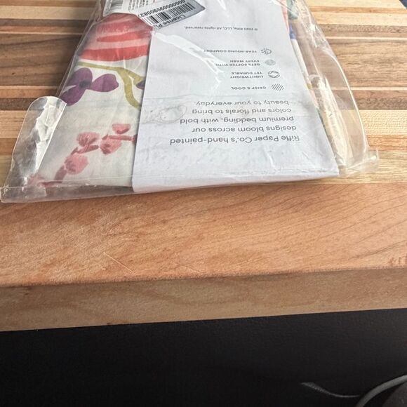 The Company Store Rifle Paper Company Garden Party Cotton Sham, King. NWT - Picture 10 of 10